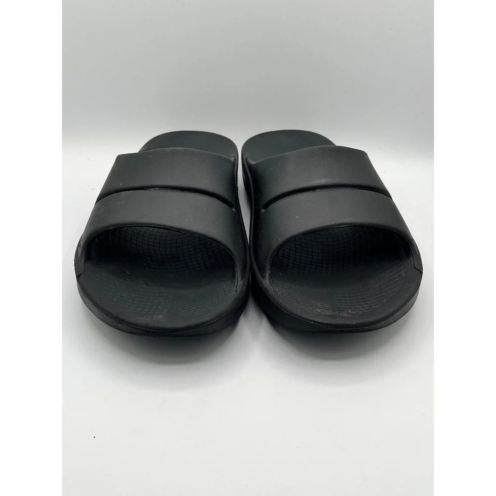 OOFOS OOriginal Sport Slide Sandals Men Black Athletic Recovery Sz EU 43 US 10